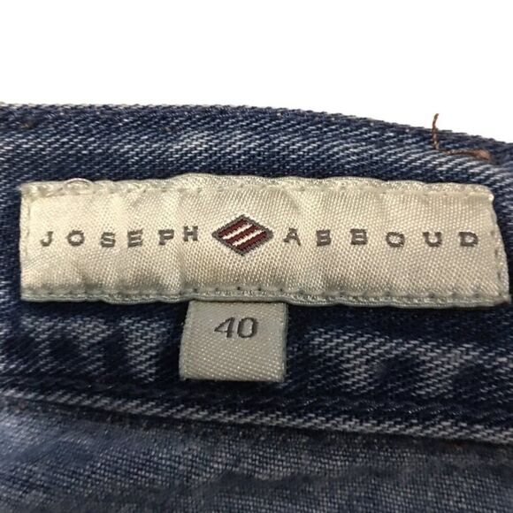 Joseph Abboud Mens Blue Denim Jeans Size 40 Classic Fit Straight Leg - Picture 2 of 8